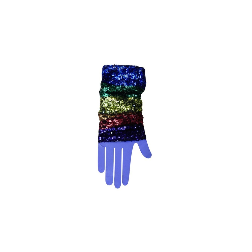 Claire's Sequin Wrist Cuff Unisex OS Rainbow New Pride Festival Accessory